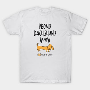 Proud Dachshund Mom T-Shirt